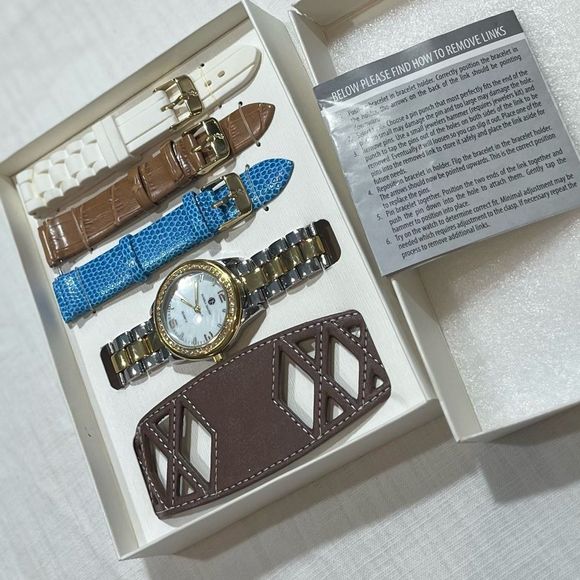 Danielle Swaebe Two Tone & Gold Watch set - Picture 5 of 12